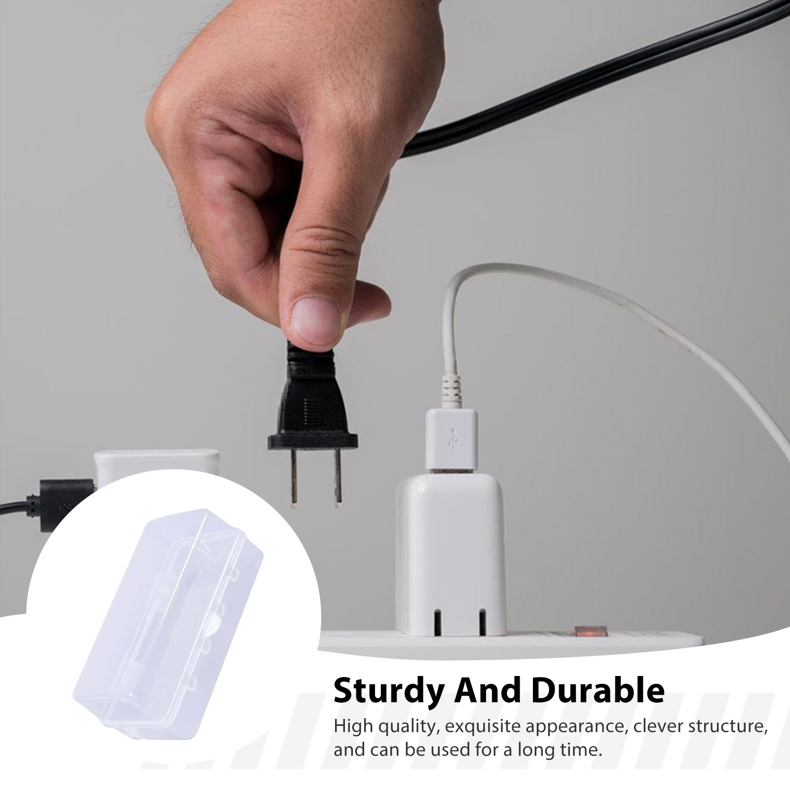 Outdoor Power Strip With Cover - 방수 전기 박스 야외용 범용 프로젝트