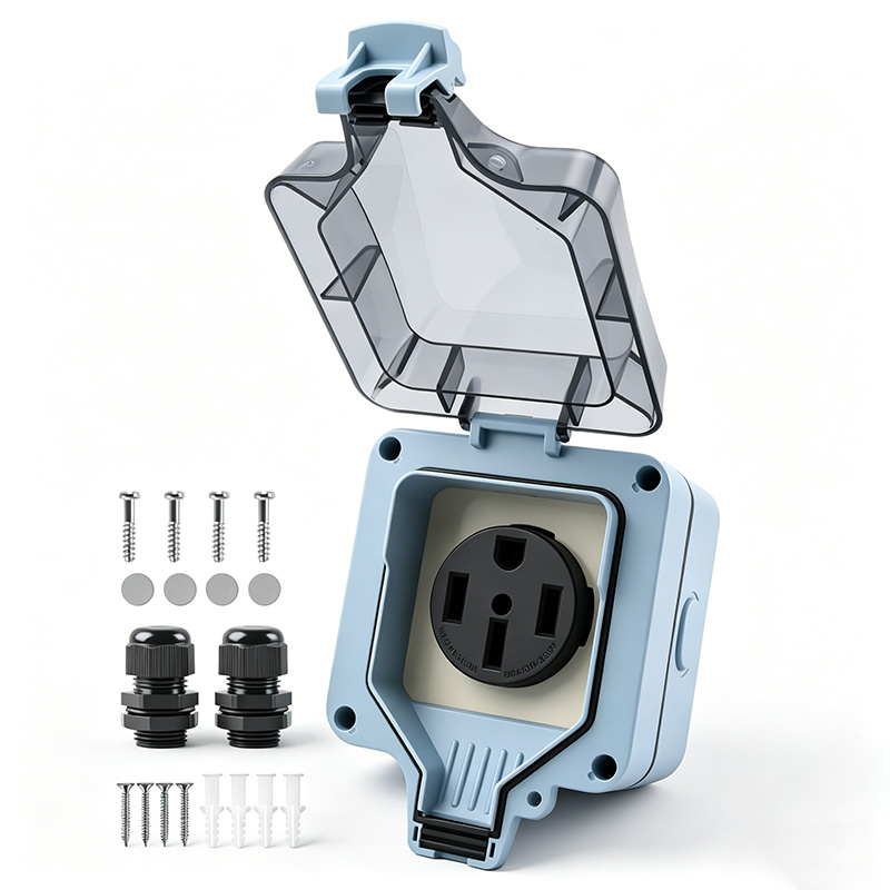 Outdoor Power Hub - 야외용 전원 콘센트 박스 방수 IP66