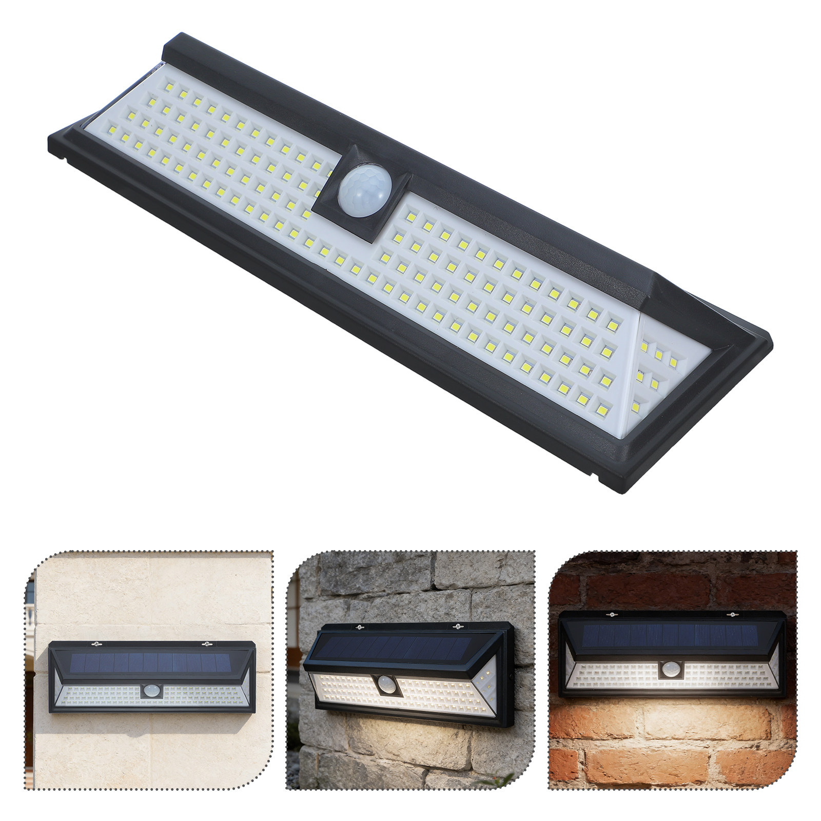 Outdoor Power Hub - 118 LED 태양광 센서 야간 조명