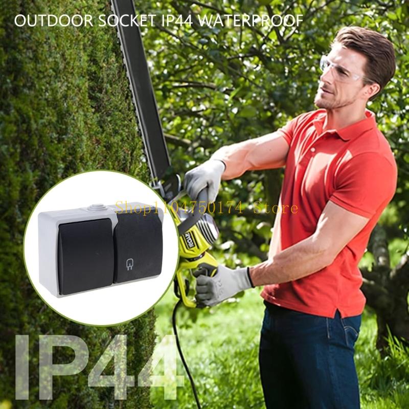 정원 최고 판매를 위한 덮개 표면에 의하여 거치되는 벽 - Outdoor Power Outlet Install 리뷰 및 가격