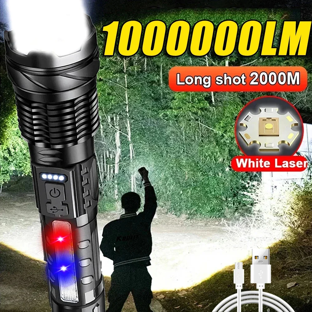 강력한 LED 손전등 충전식 캠핑 라이트(사이드 라이트 - Outdoor Power Lights 리뷰 및 가격