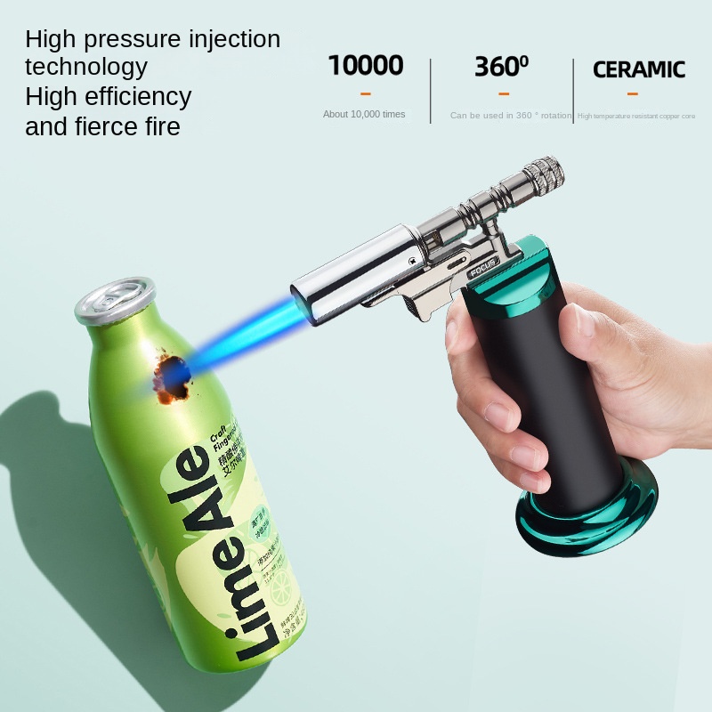 강력한 방풍 푸른 불꽃 제트 토치 가스 라이터 야외 시 - Quality Outdoor Power 리뷰 및 가격