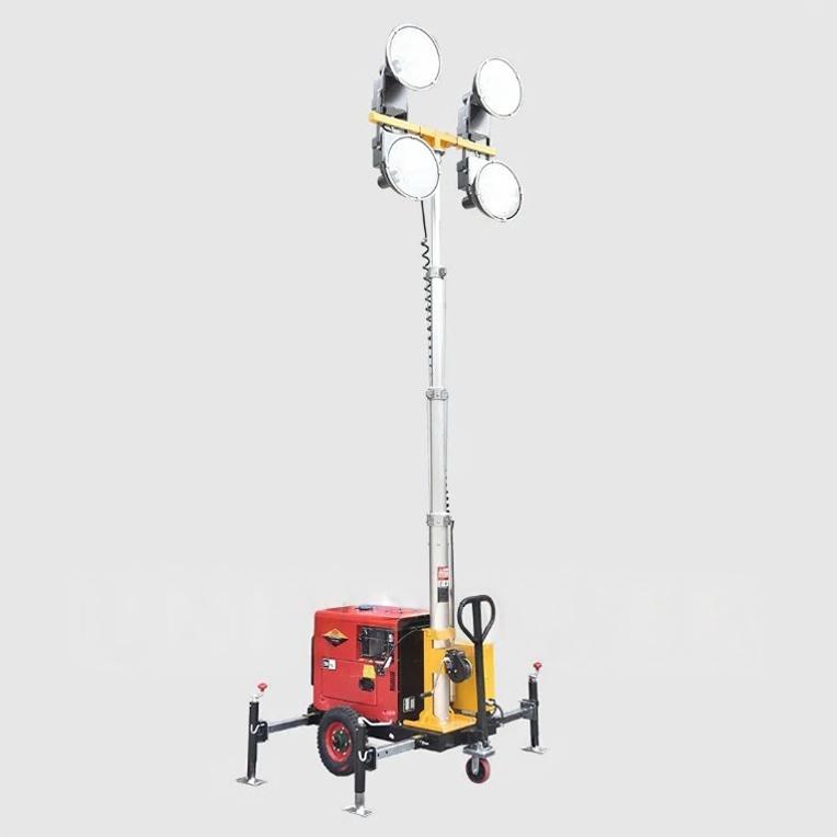 고품질 휴대용 이동식 발전기 구동 모바일 조명 타워 ( - Quality Outdoor Power 리뷰 및 가격