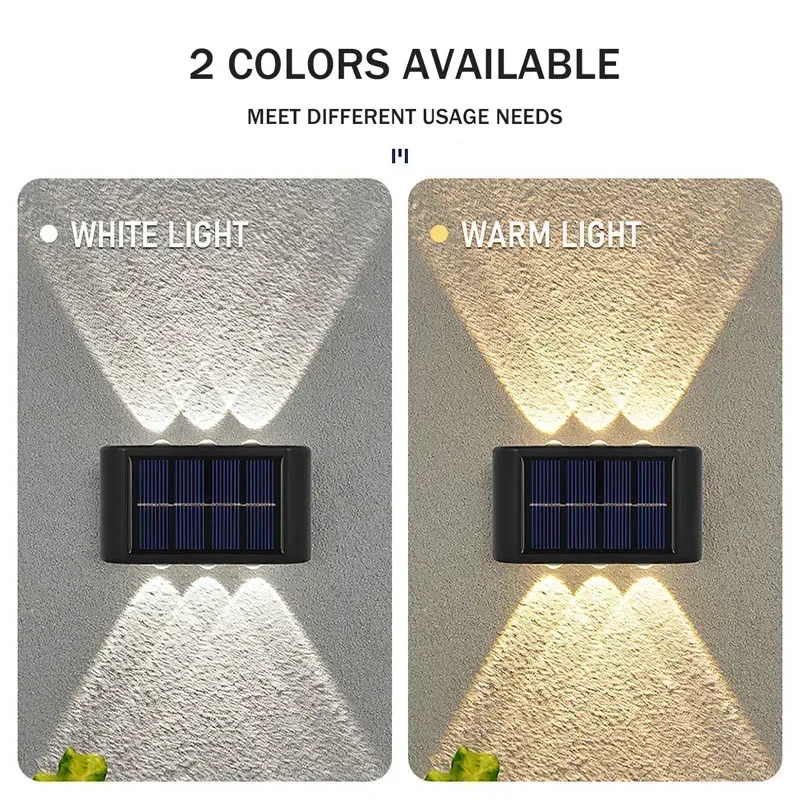 LED 태양광 조명 야외 방수 솔라 벽등 위아래 발광  - Outdoor Power Lights 리뷰 및 가격