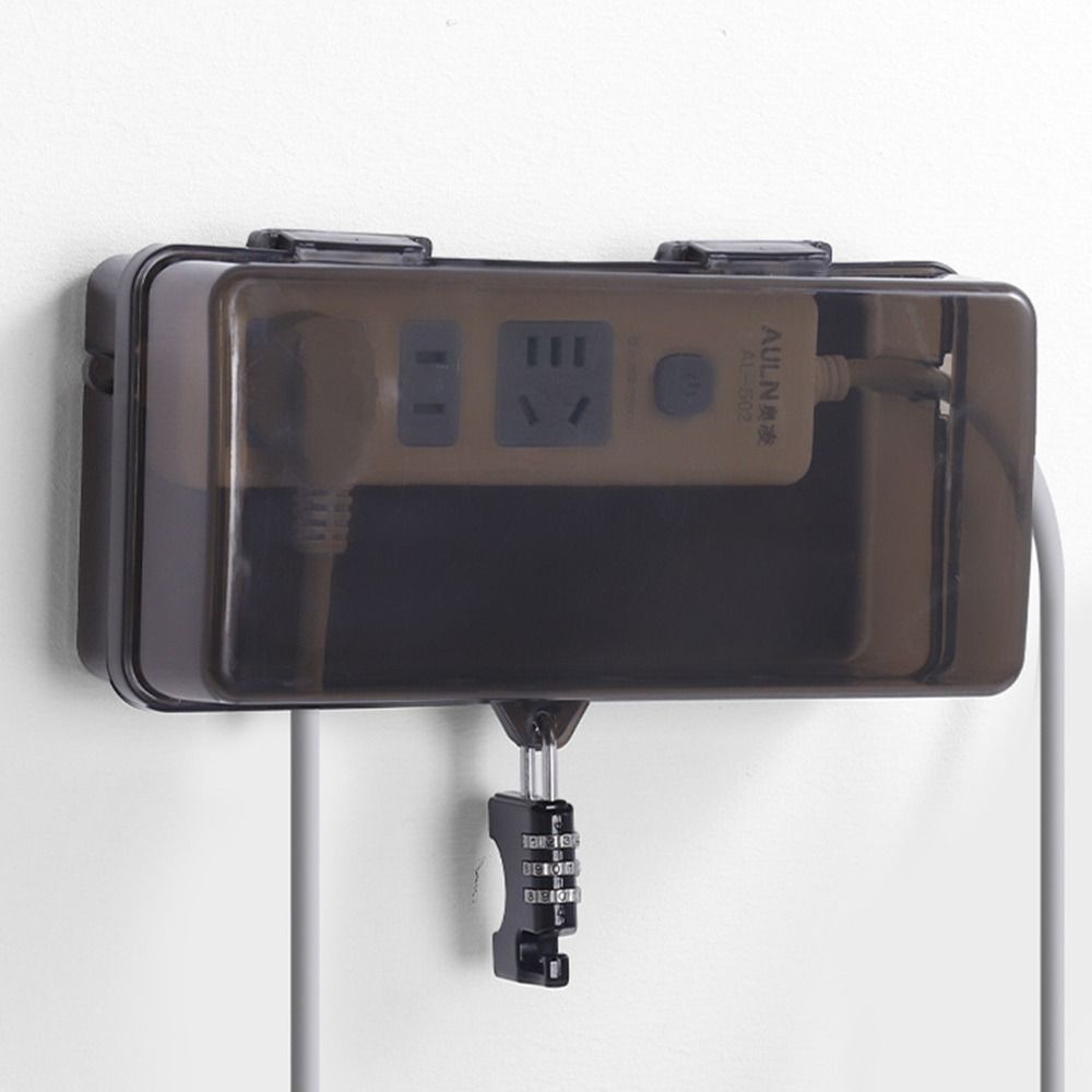 야외 전기 상자 방수 케이블 관리 상자 비 방지 날씨  - Outdoor Power Strip With Cover 리뷰 및 가격