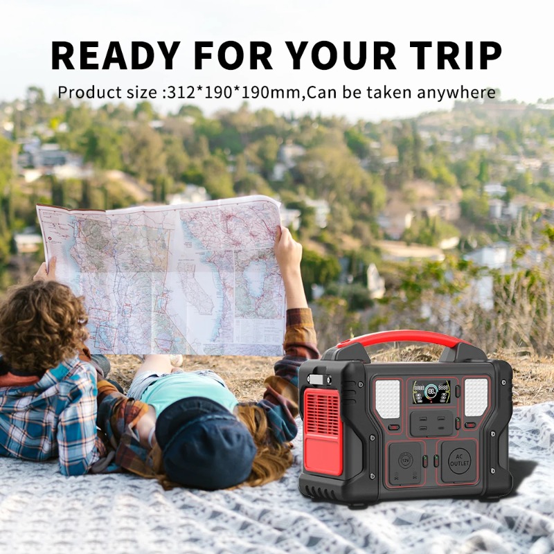 고품질 300W 휴대용 파워스테이션 299.7Wh 태양 - Quality Outdoor Power 리뷰 및 가격