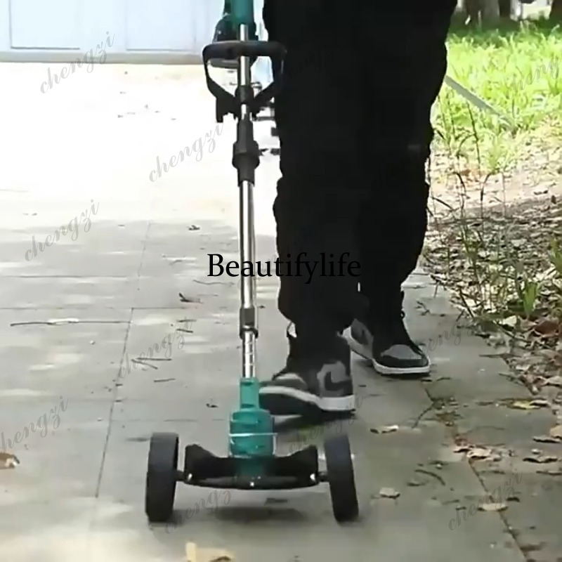81 접이식 리튬 배터리 잔디 깎는 기계 전기 잔디 깎 - Lawn Mower Battery 리뷰 및 가격