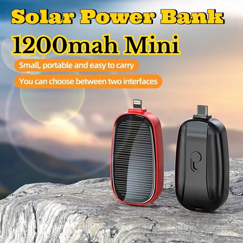 1200mAh 태양광 미니 보조배터리 키체인 휴대용 충 - Outdoor Power Hub 리뷰 및 가격