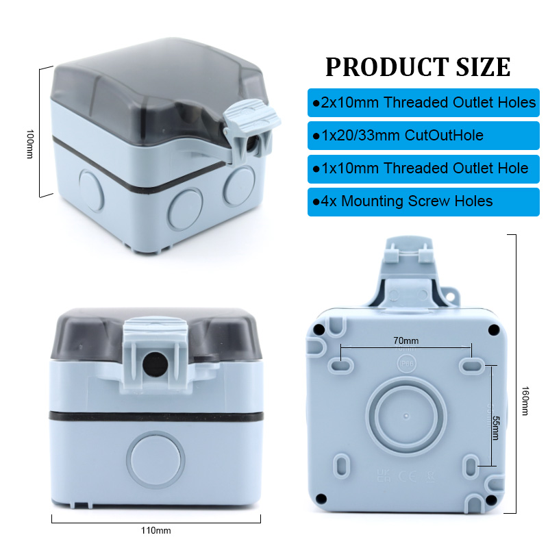 야외용 전원 콘센트 박스 방수 IP66 50A 125v - Outdoor Power Hub 리뷰 및 가격