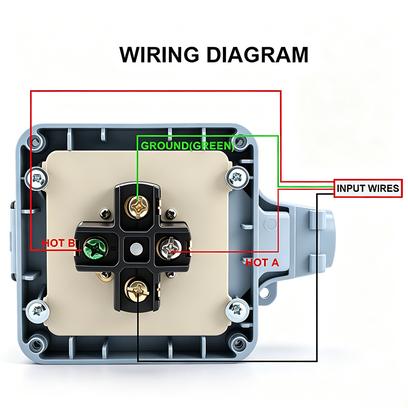 야외용 전원 콘센트 박스 방수 IP66 50A 125v - Outdoor Power Hub 리뷰 및 가격