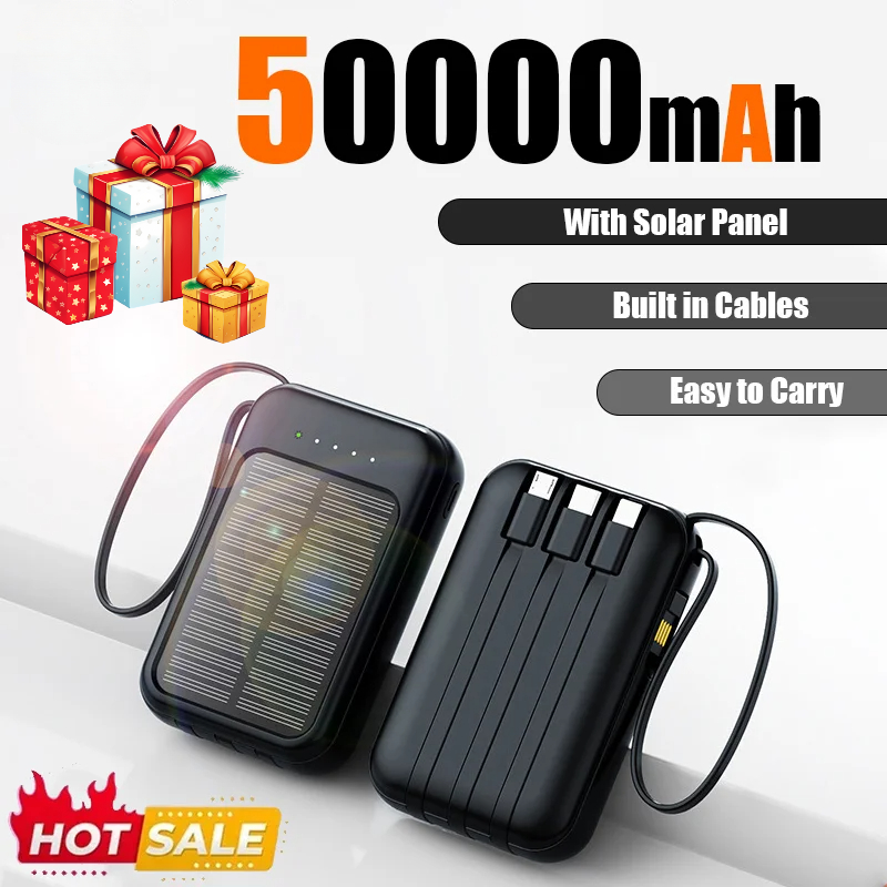 50000mAh 태양광 보조배터리 (케이블 포함) 고속 - Xiaomi Outdoor Power Supply 리뷰 및 가격