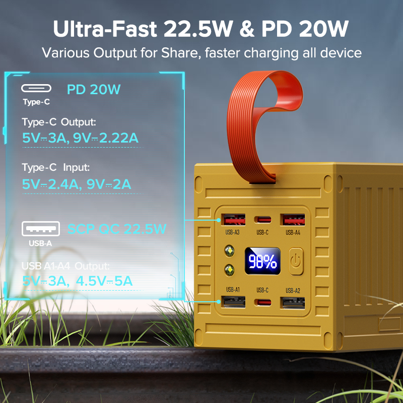 QOOVI 보조배터리 PD QC 3.0 충전기, 보조베 - Xiaomi Outdoor Power Supply 리뷰 및 가격