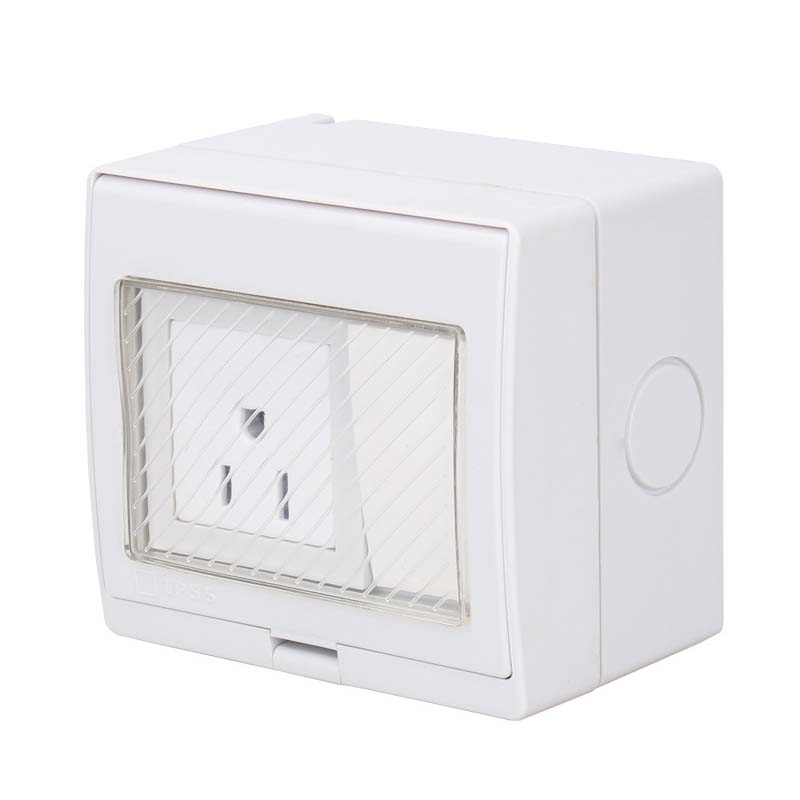 흰색 미국 산업 방수 벽 소켓, 주방 야외 자외선 방지 - Outdoor Kitchen Power Outlet 리뷰 및 가격