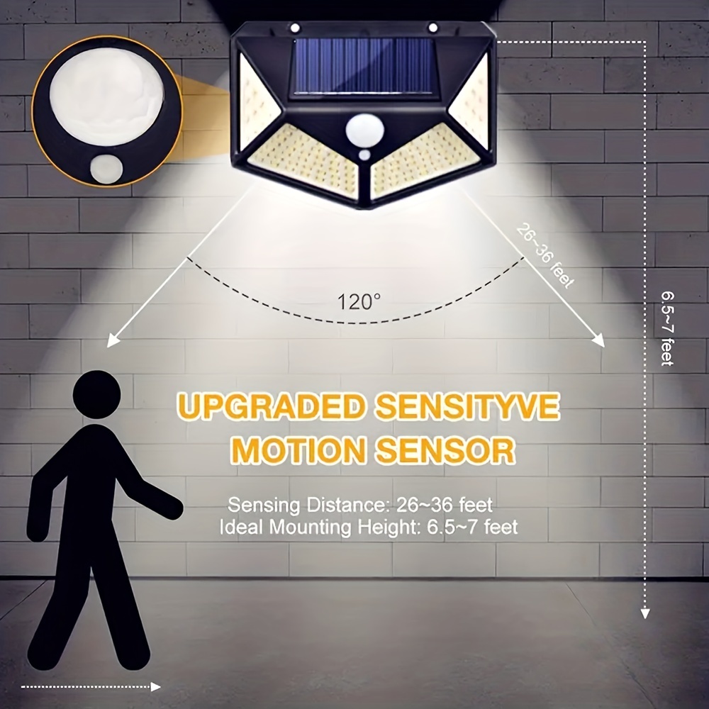 모션 센서가 장착된 LED 태양광 발전 야외 장식용 벽 - Outdoor Power For Gazebo 리뷰 및 가격