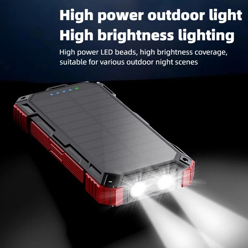 새로운 20000mAh 태양광 충전기 무선 자석 충전  - Xiaomi Outdoor Power Supply 리뷰 및 가격