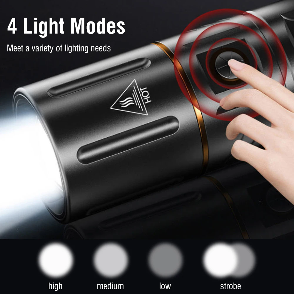 BORUiT 울트라 브라이트 3000LM LED 손전등 - Outdoor Power Bank 리뷰 및 가격